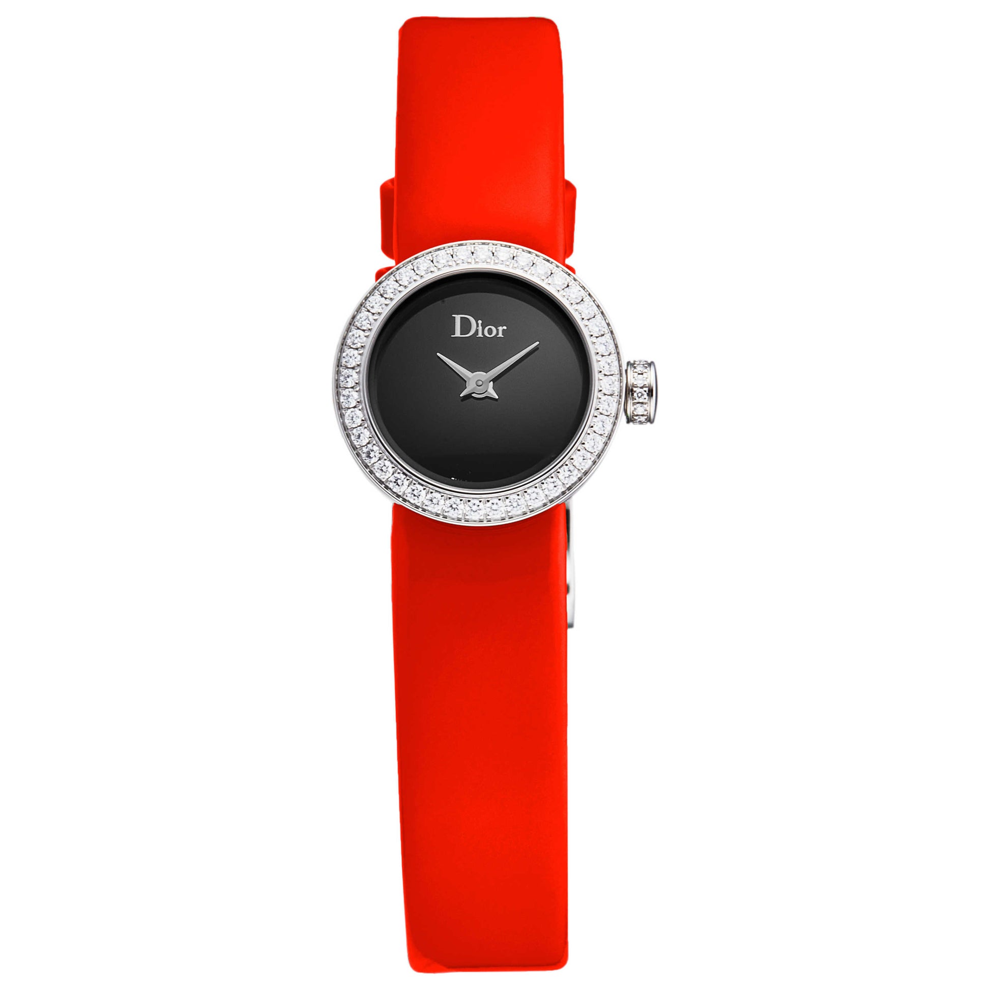 Front view of Christian Dior La D De Dior Women's Quartz Watch CD040110A010