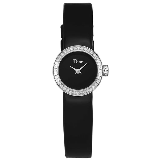Front view of Christian Dior La D De Dior Women's Quartz Watch CD040110A012