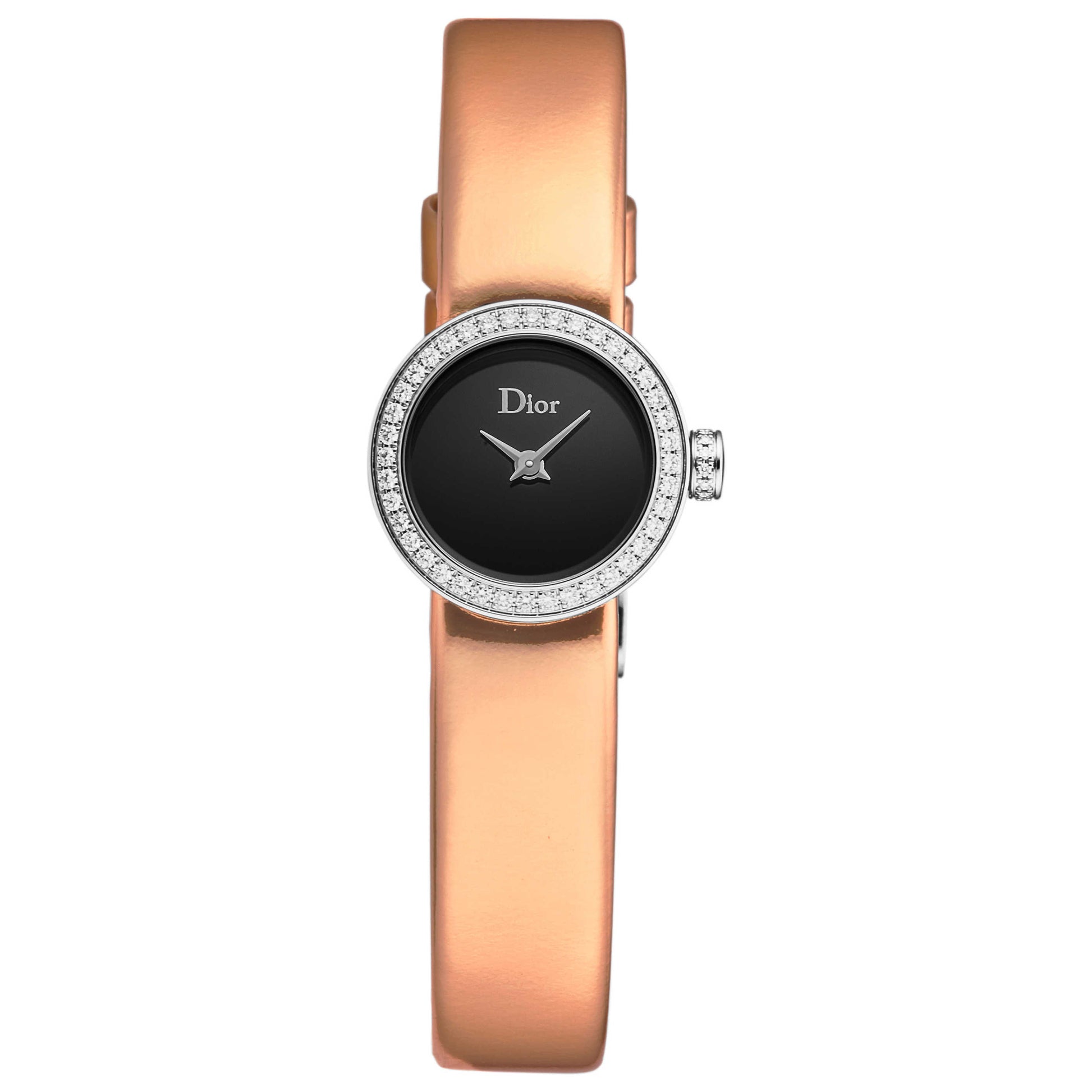 Front view of Christian Dior La D De Dior Women's Quartz Watch CD040110A015