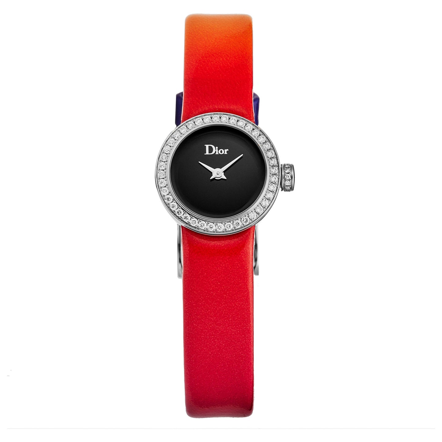 Front view of Christian Dior La D De Dior Women's Quartz Watch CD040110A016