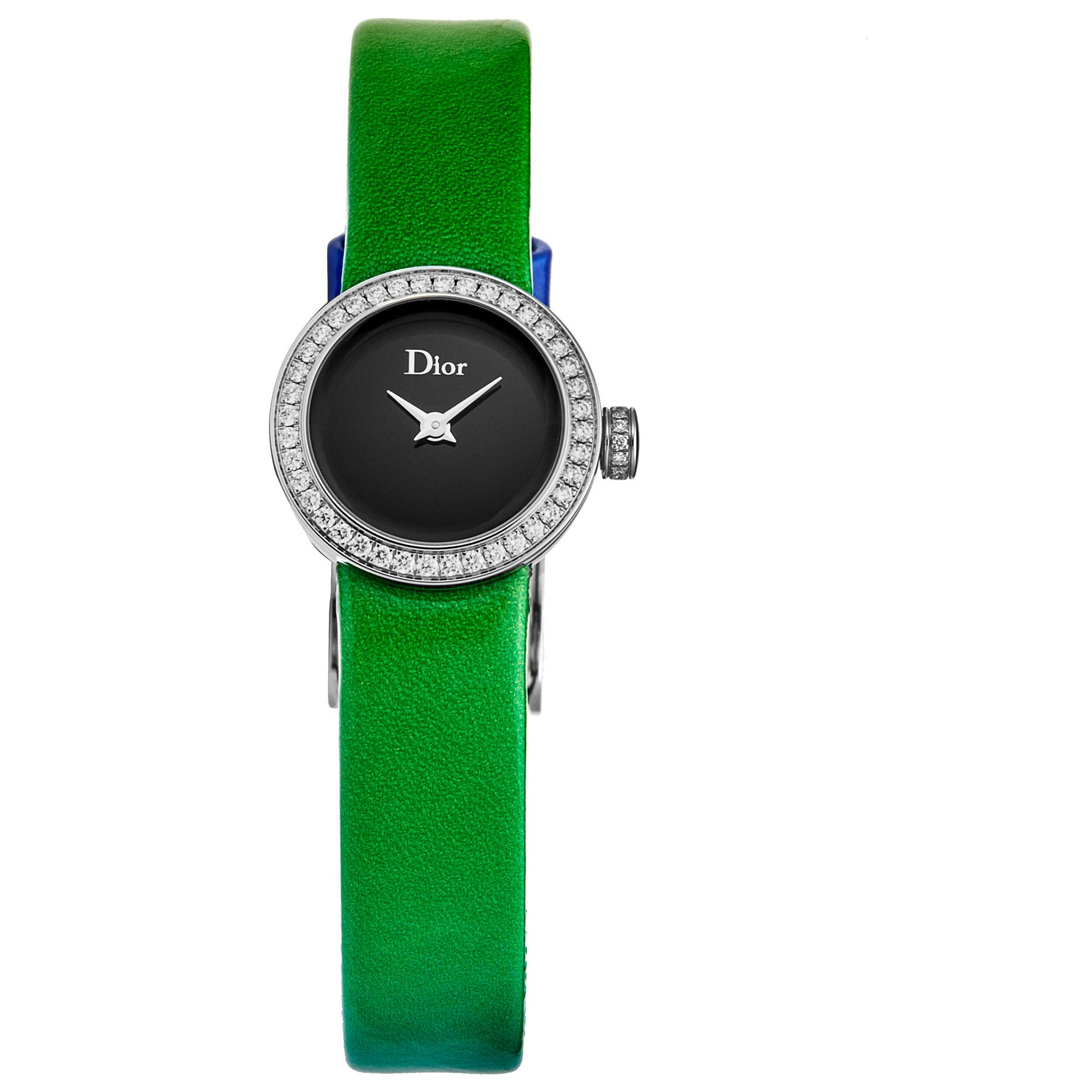 Front view of Christian Dior La D De Dior Women's Quartz Watch CD040110A017