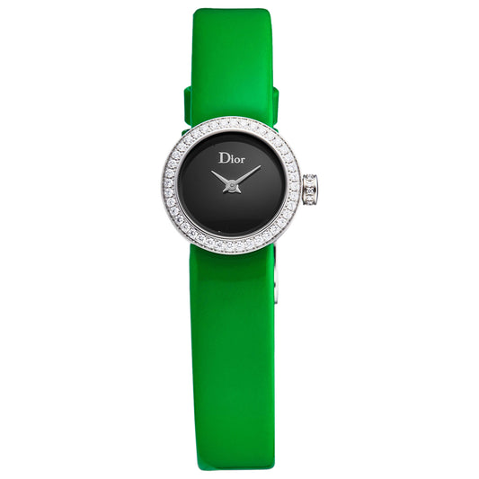 Front view of Christian Dior La D De Dior Women's Quartz Watch CD040110A019