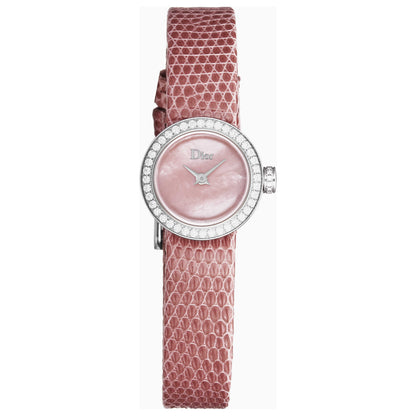 Front view of Christian Dior La D De Dior Women's Quartz Watch CD040110A024