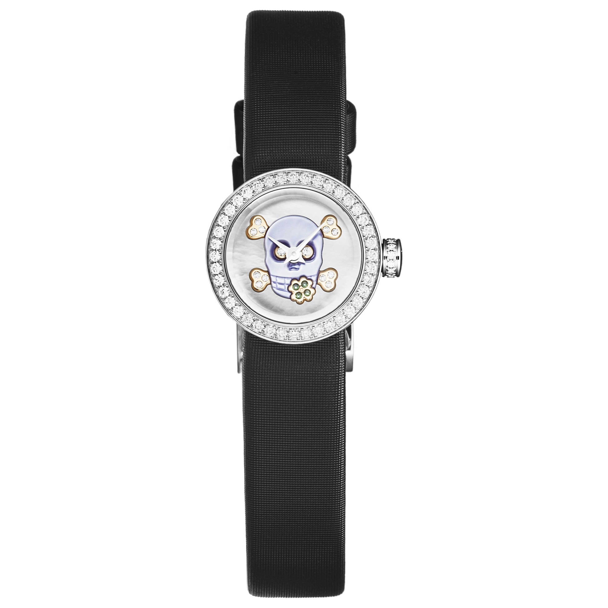 Front view of Christian Dior La D De Dior Women's Quartz Watch CD040110A029