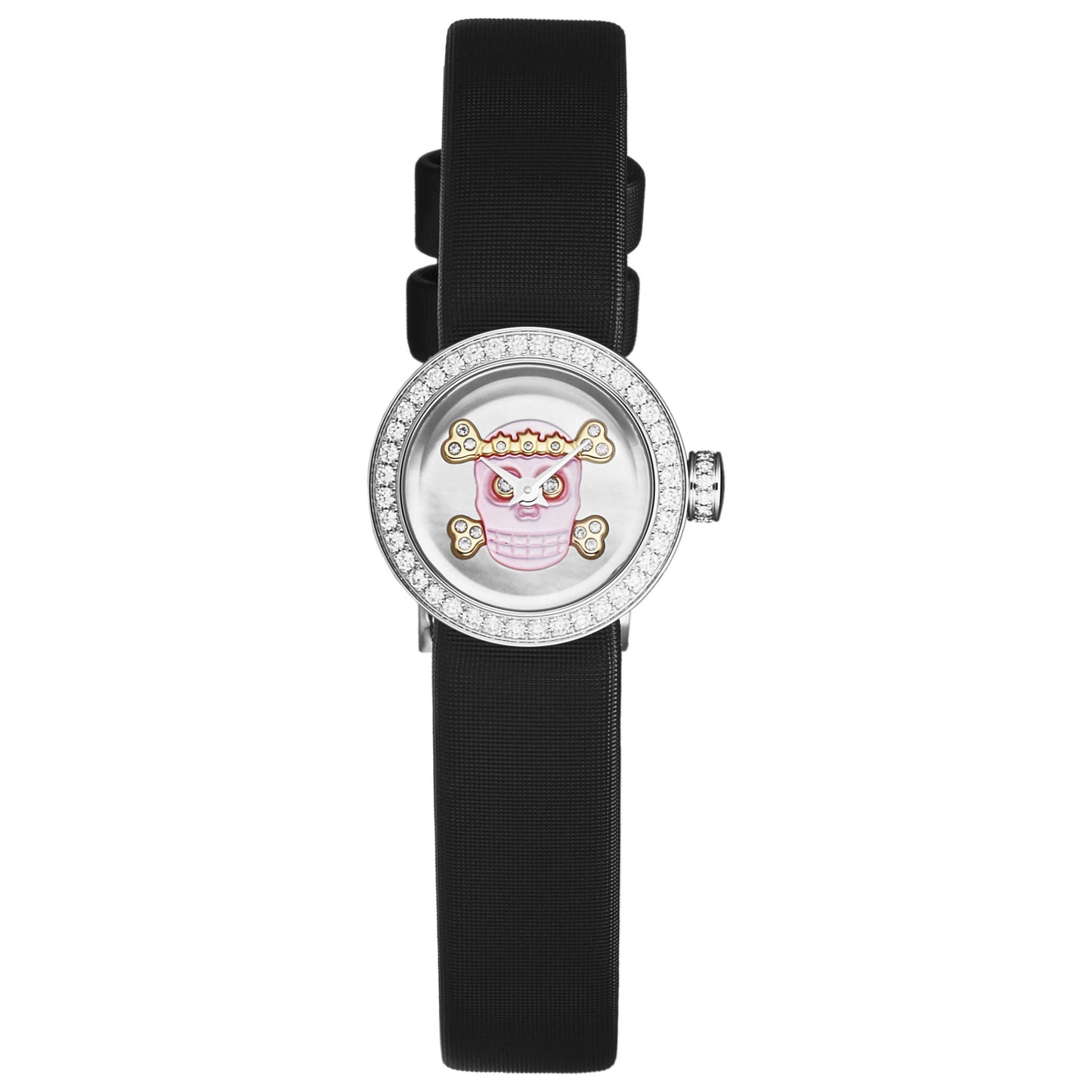Front view of Christian Dior La D De Dior Women's Quartz Watch CD040110A030