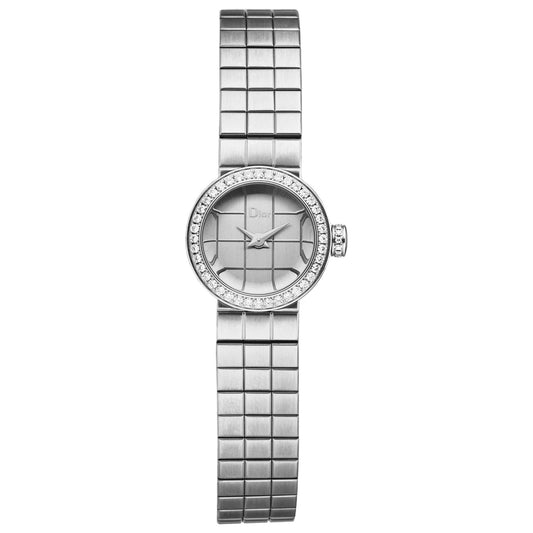 Front view of Christian Dior La D De Dior Women's Quartz Watch CD040111M001
