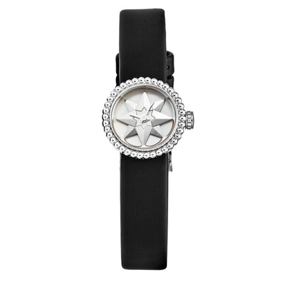 Front view of Christian Dior La D De Dior Women's Quartz Watch CD040112A001