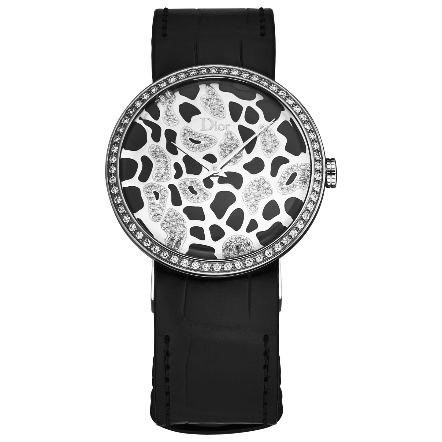 Front view of Christian Dior La D De Dior Women's Quartz Watch CD042113A001