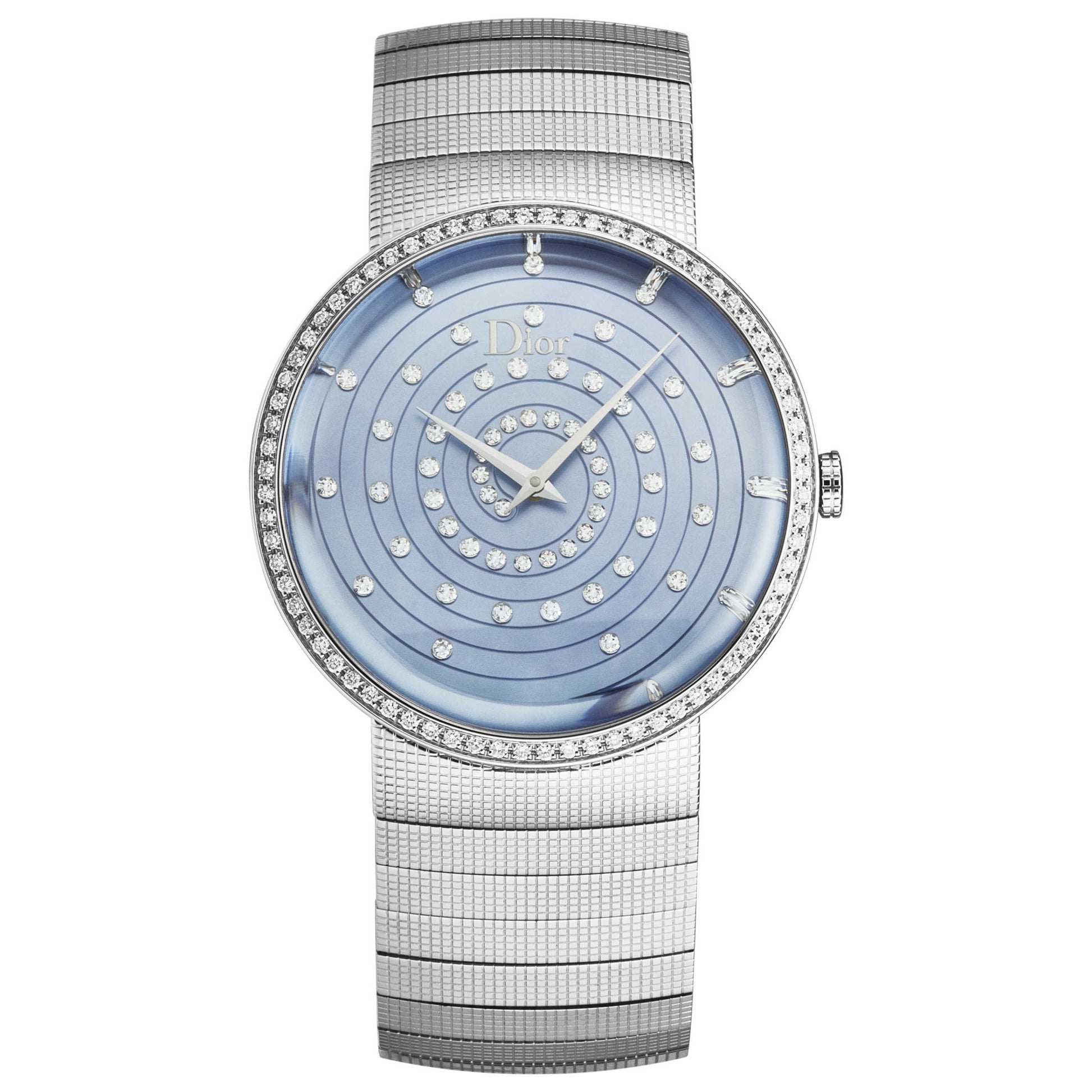 Front view of Christian Dior La D De Dior Women's Quartz Watch CD043112M001