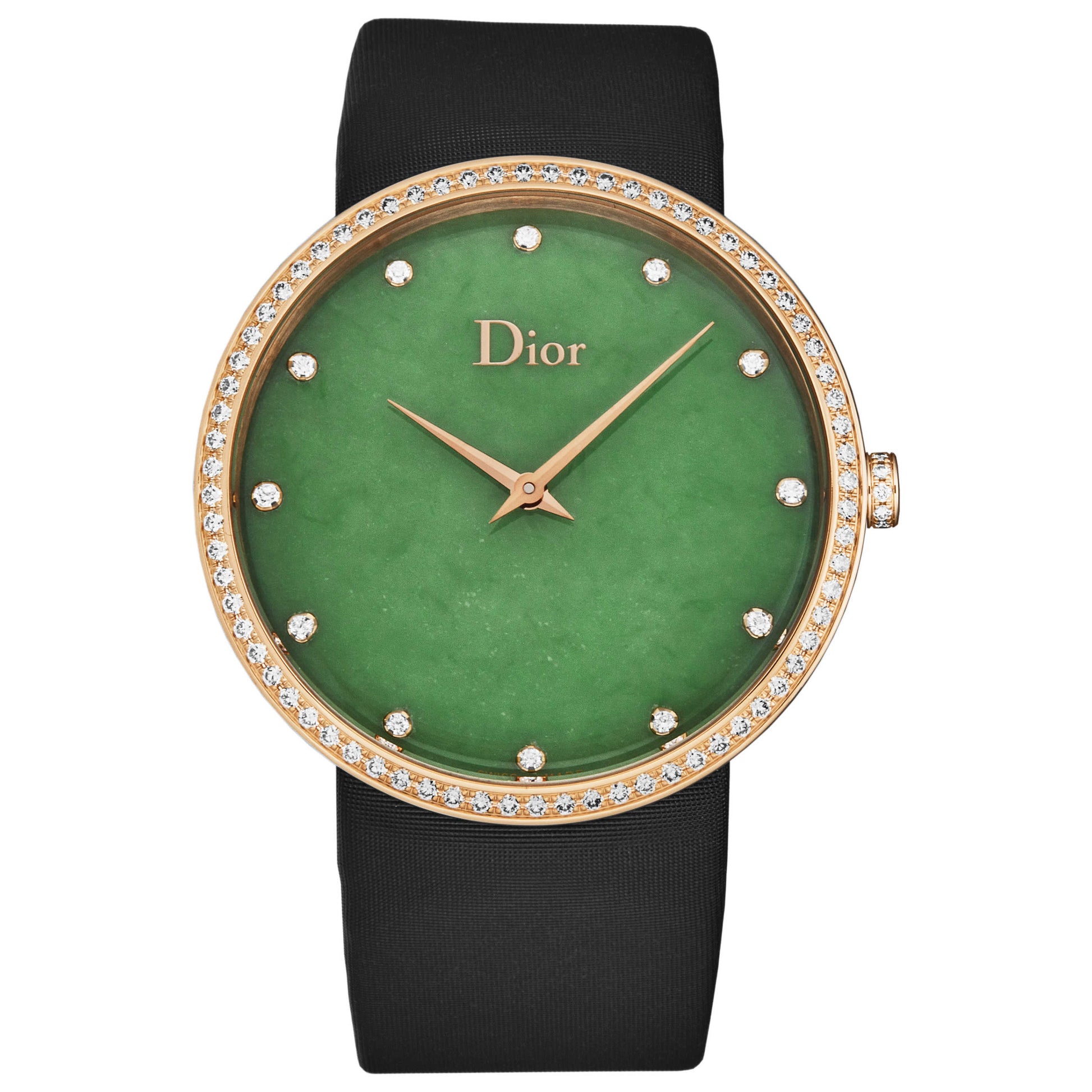 Front view of Christian Dior La D De Dior Women's Quartz Watch CD043171A003