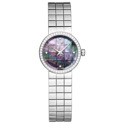 Front view of Christian Dior La D De Dior Women's Quartz Watch CD047110M002