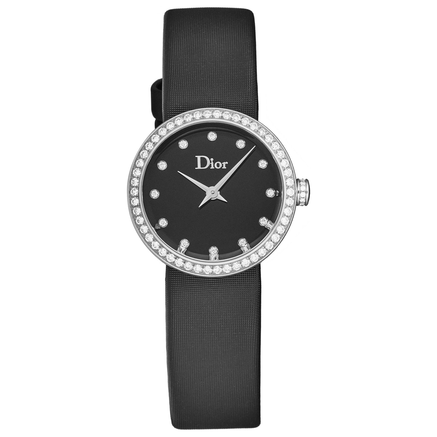 Front view of Christian Dior La D De Dior Women's Quartz Watch CD047111A004