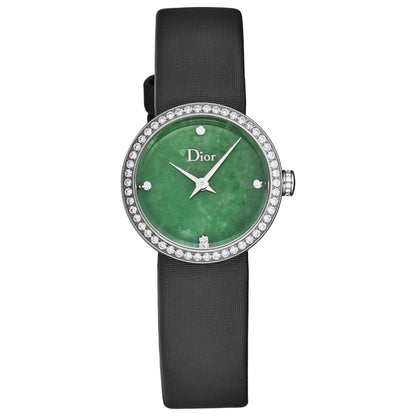 Front view of Christian Dior La D De Dior Women's Quartz Watch CD047160A002