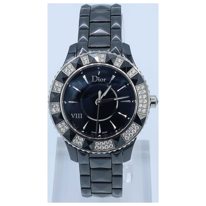 Front view of Christian Dior VIII Women's Swiss Quartz (Battery-Powered) Watch CD1231E1C001-SD0