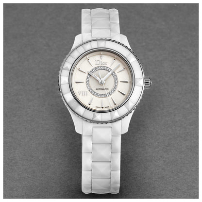 Christian Dior White VIII Women's Automatic Watch CD1235E3C002 - Image #4
