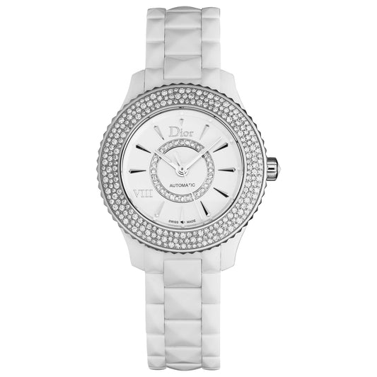 Front view of Christian Dior Dior VIII Women's Automatic Watch CD1235E5C001