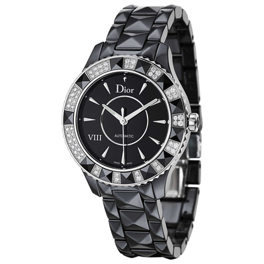 Front view of Christian Dior VIII Women's Automatic Watch CD1245E1C001