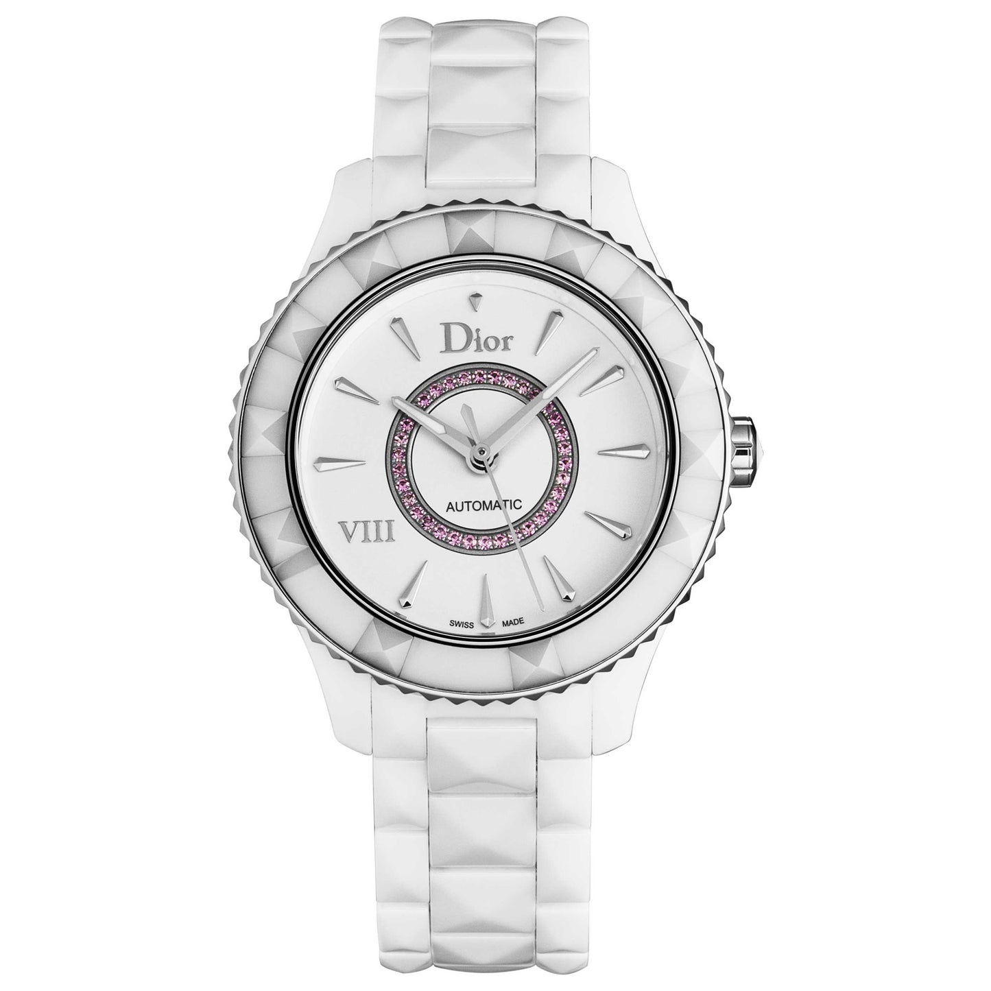 Front view of Christian Dior Dior VIII Women's Automatic Watch CD1245EFC001