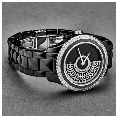 Right view of Christian Dior Black Eight Women's Automatic Watch CD124BE3C001