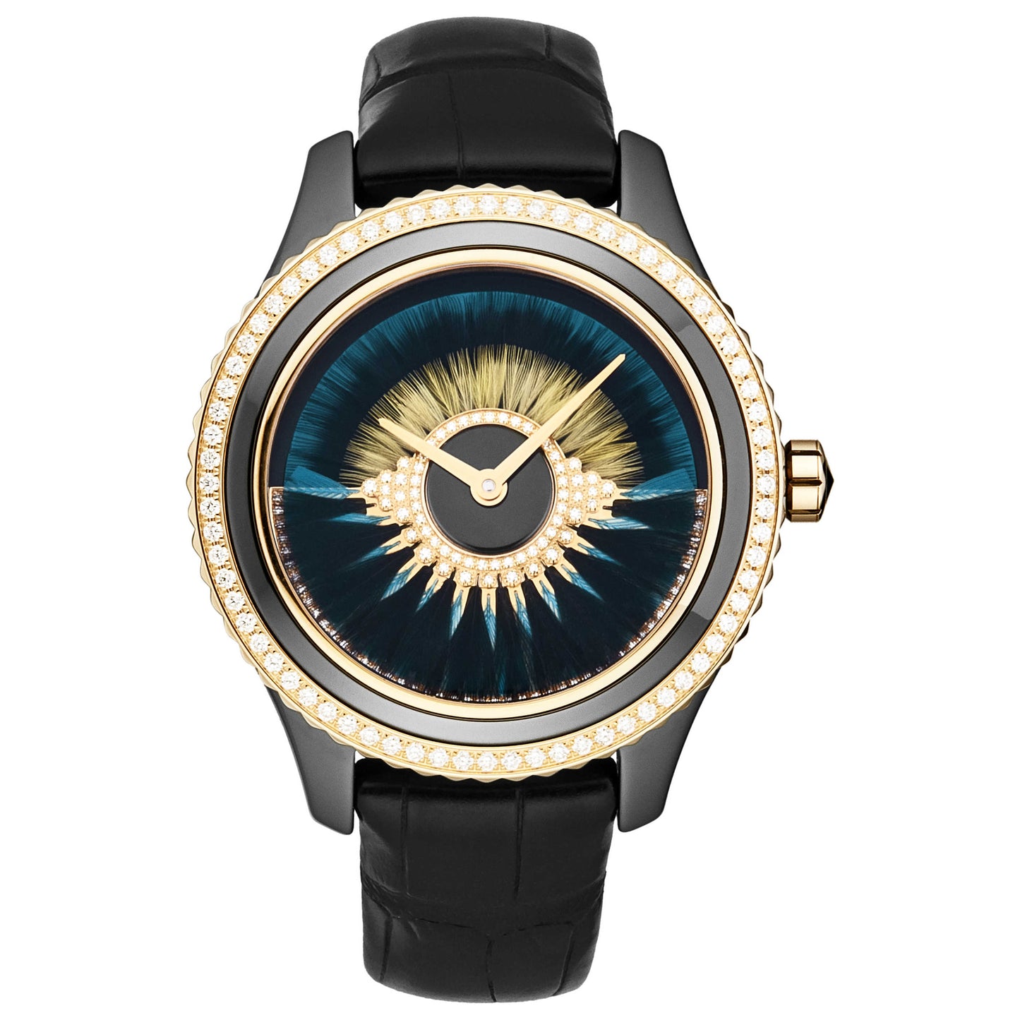 Front view of Christian Dior Grand Ball Women's Automatic Watch CD124BH4A004