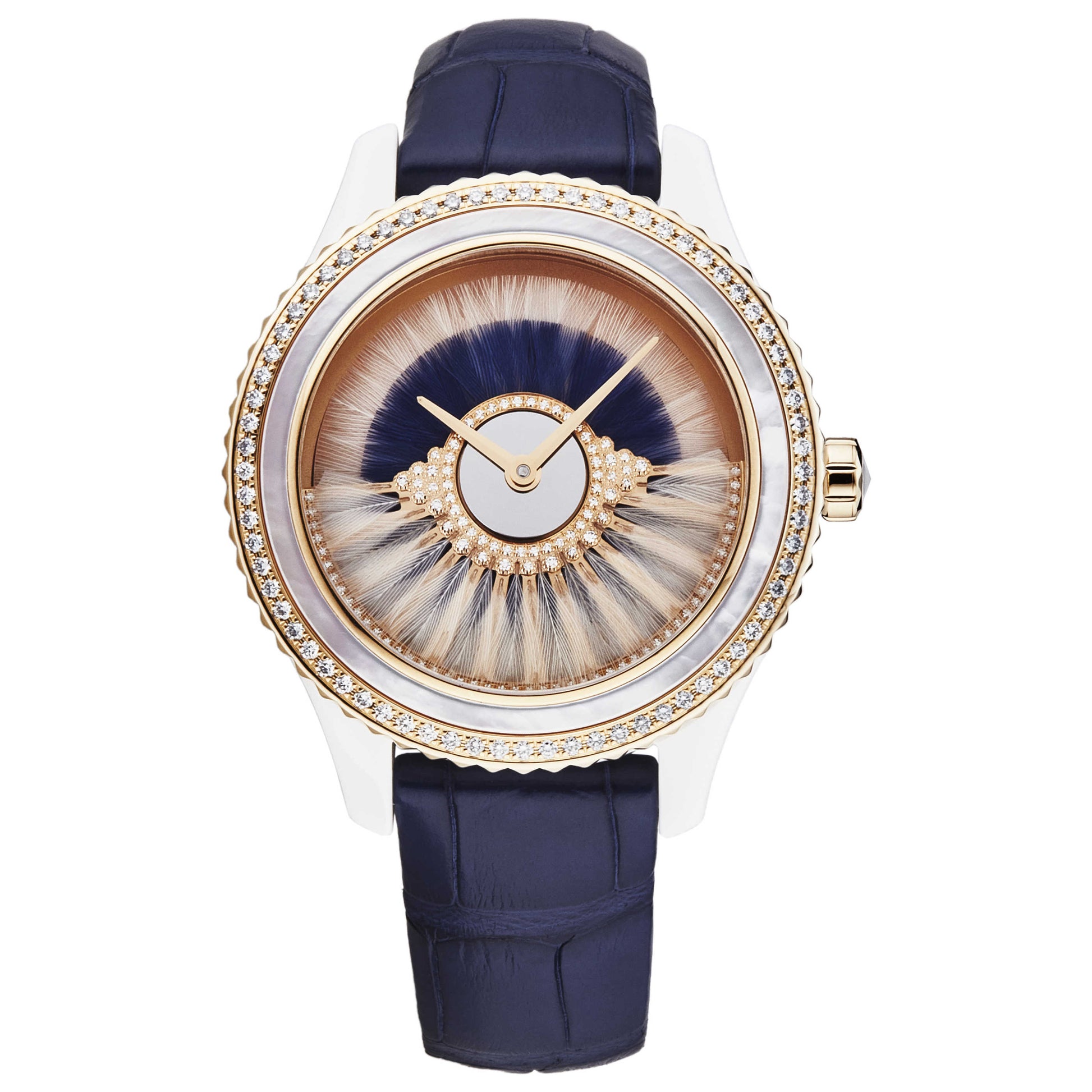 Front view of Christian Dior Grand Ball Women's Automatic Watch CD124BH5A001