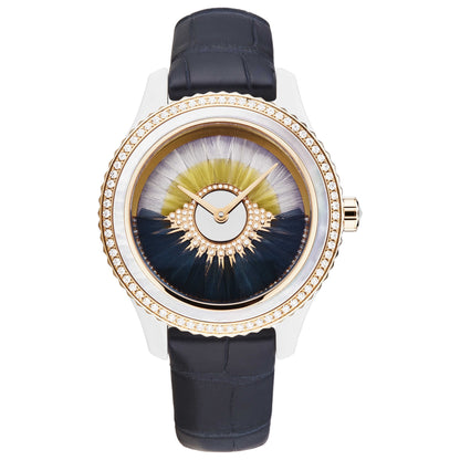 Front view of Christian Dior Grand Ball Women's Automatic Watch CD124BH5A002