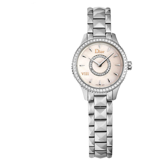 Front view of Christian Dior Montaigne Women's Quartz Watch CD151110M001