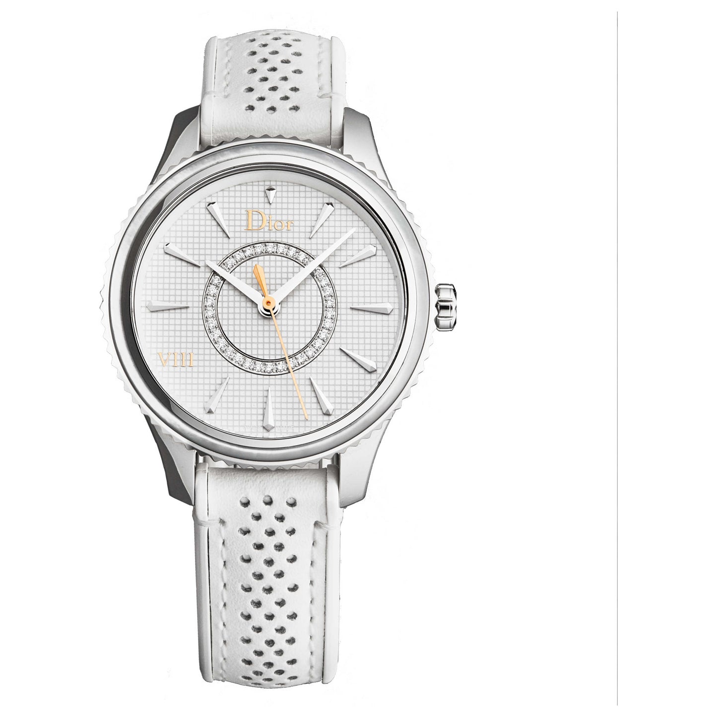 Front view of Christian Dior Montaigne Women's Quartz Watch CD152110A005