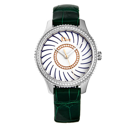 Front view of Christian Dior Montaigne Women's Quartz Watch CD152112A001
