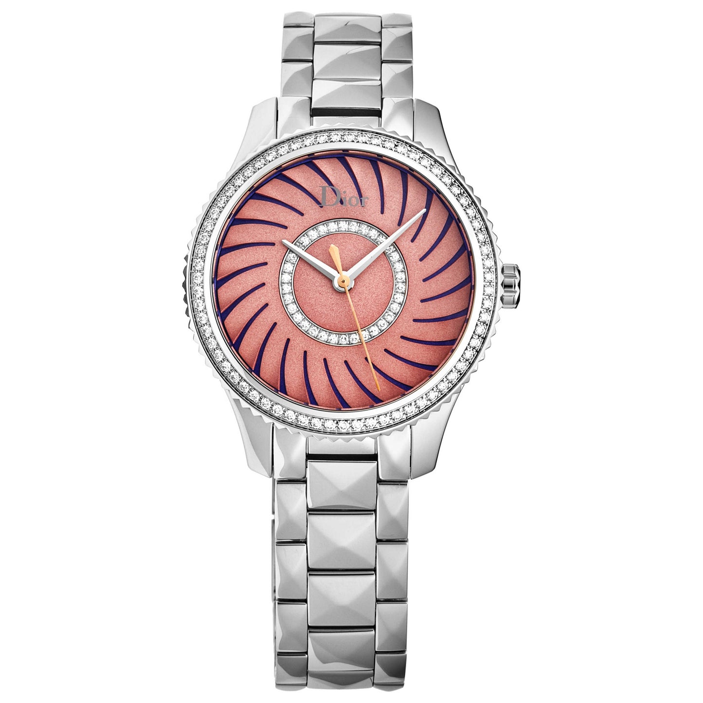 Front view of Christian Dior Montaigne Women's Quartz Watch CD152113M001