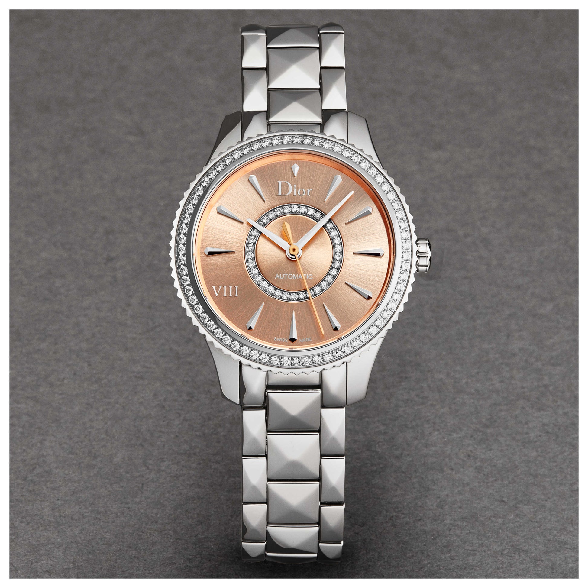 Back view of Christian Dior Montaigne Women's Automatic Watch CD152510M002