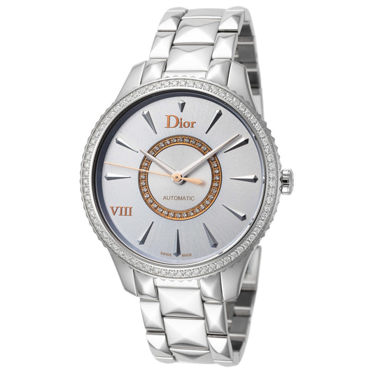 Front view of Christian Dior VIII Women's Automatic Watch CD153510M001