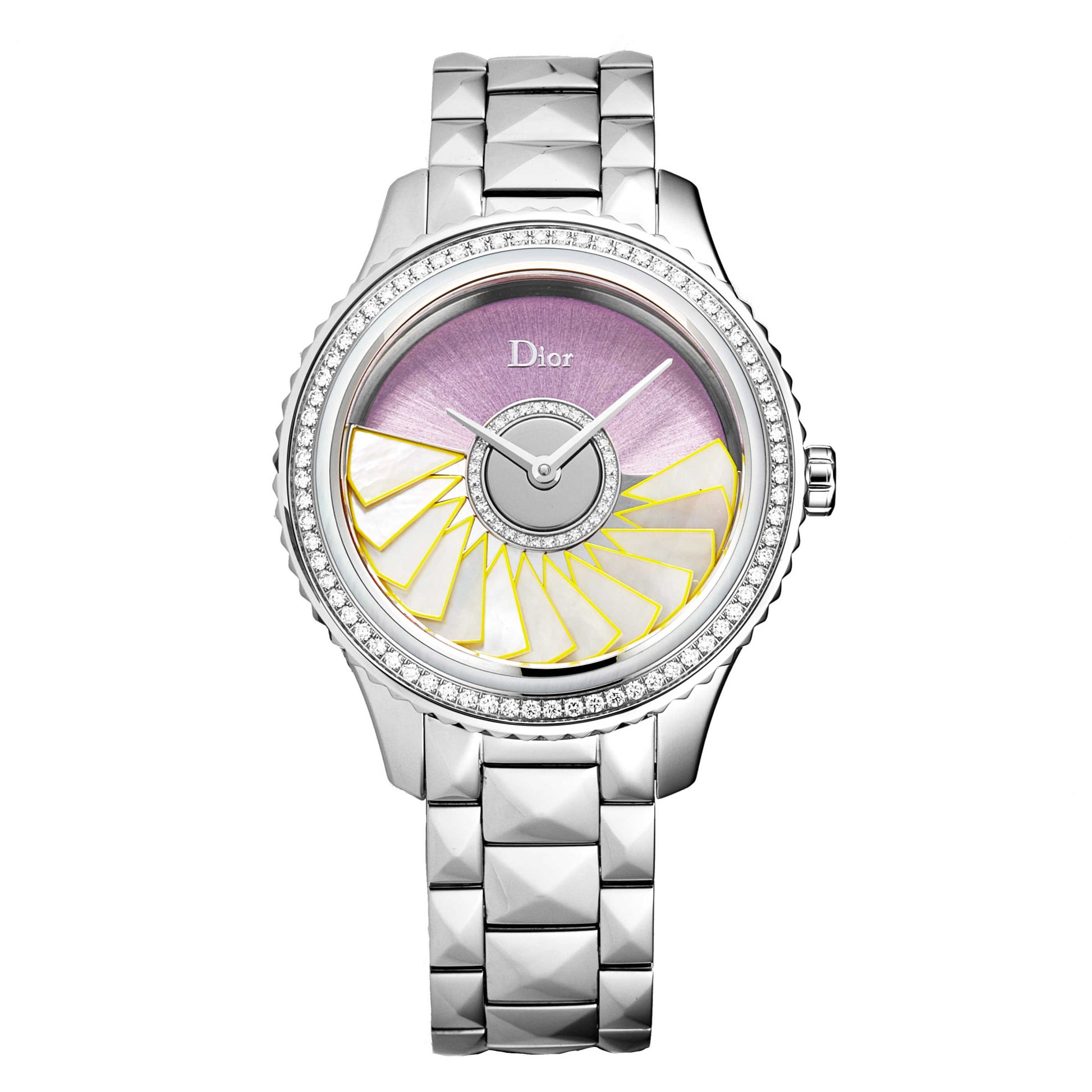 Front view of Christian Dior Grand Ball Women's Automatic Watch CD153B10M001