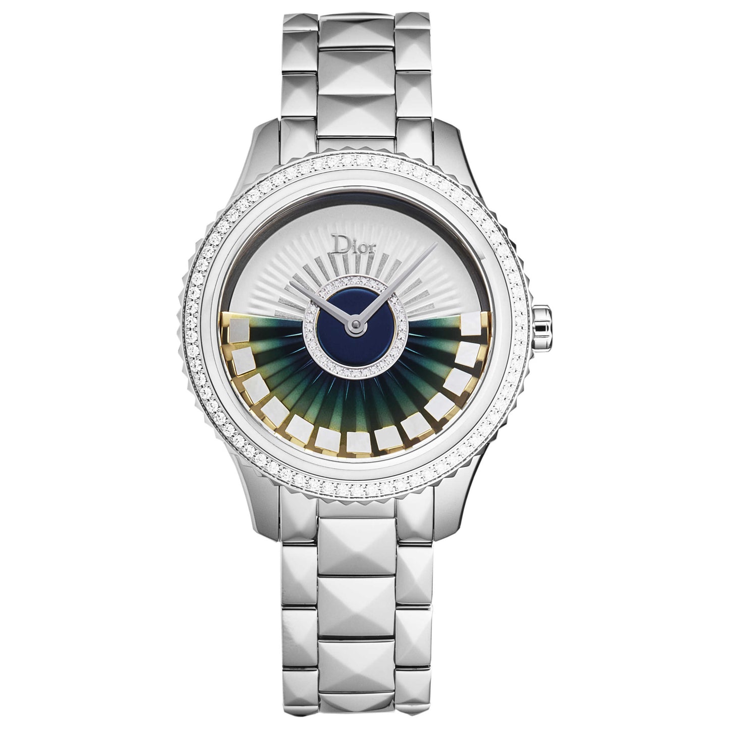 Front view of Christian Dior Grand Ball Women's Automatic Watch CD153B10M003