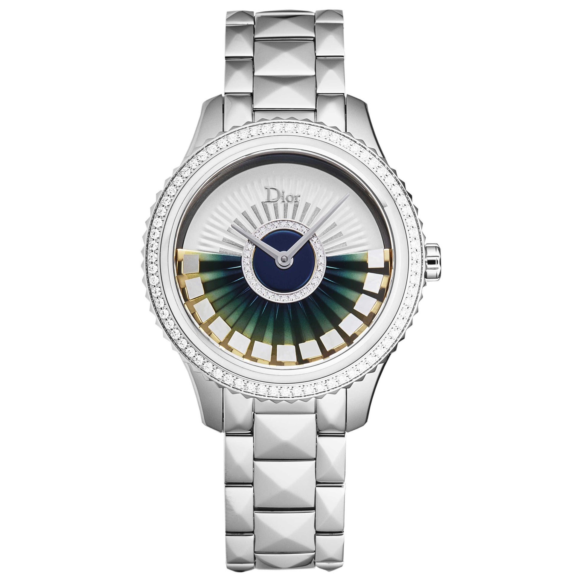 Front view of Christian Dior Grand Ball Women's Automatic Watch CD153B10M003