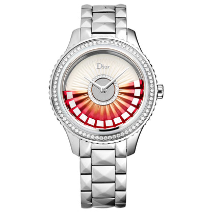 Front view of Christian Dior Grand Ball Women's Automatic Watch CD153B10M004
