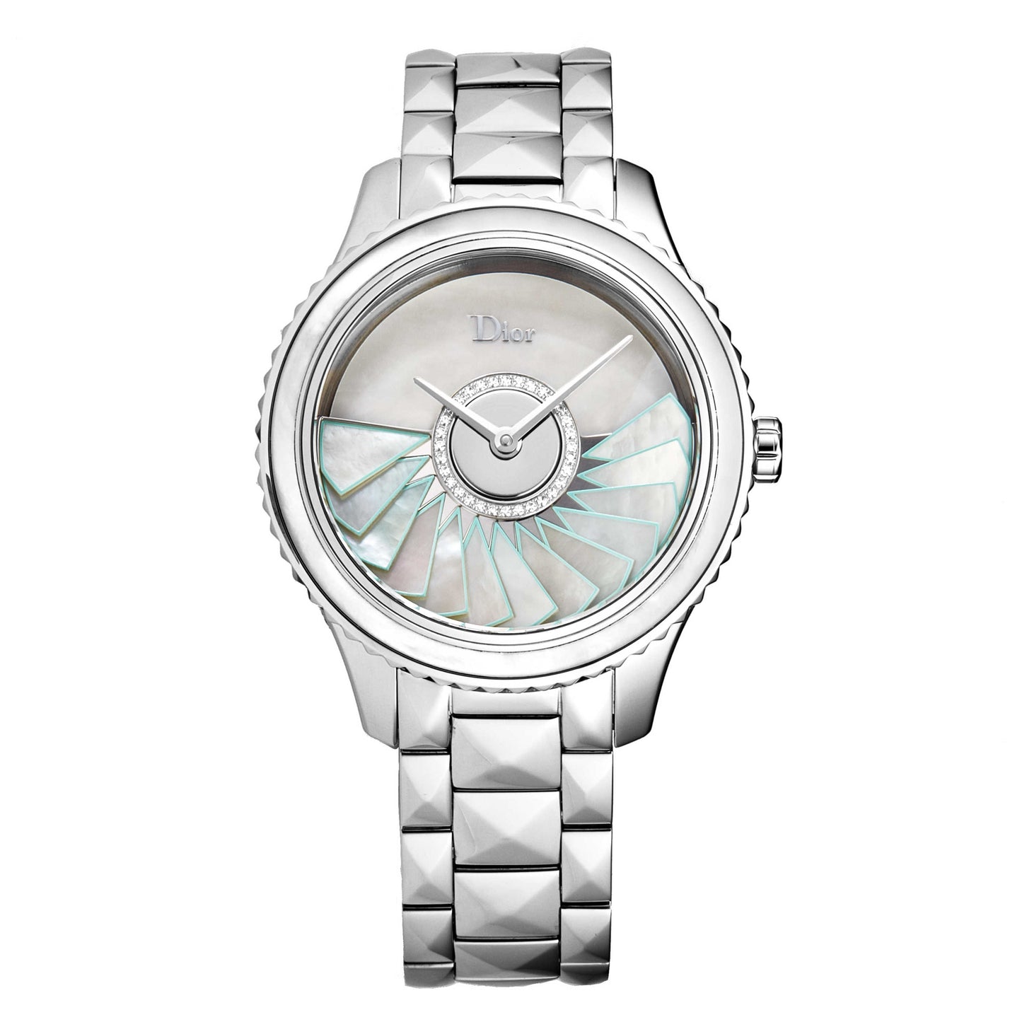 Front view of Christian Dior Grand Ball Women's Automatic Watch CD153B11M001