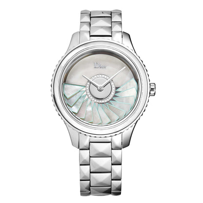 Front view of Christian Dior Grand Ball Women's Automatic Watch CD153B11M001