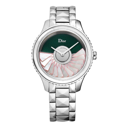 Front view of Christian Dior Grand Ball Women's Automatic Watch CD153B11M002