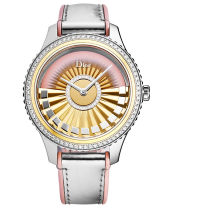 Front view of Christian Dior Grand Ball Women's Automatic Watch CD153B20A001