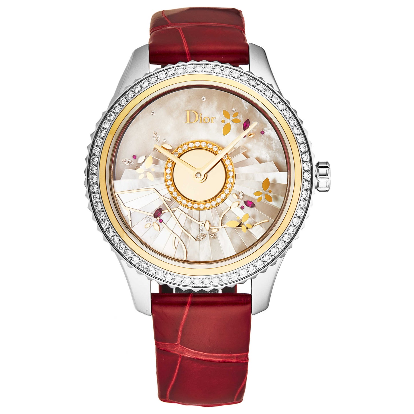 Front view of Christian Dior Grand Bal Women's Automatic Watch CD153B26A001