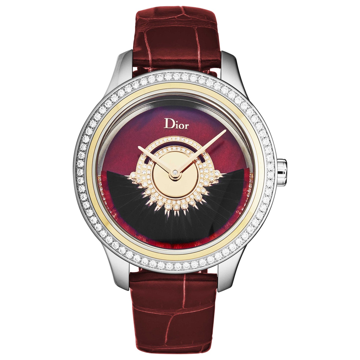 Front view of Christian Dior Grand Bal Women's Automatic Watch CD153B2X1002