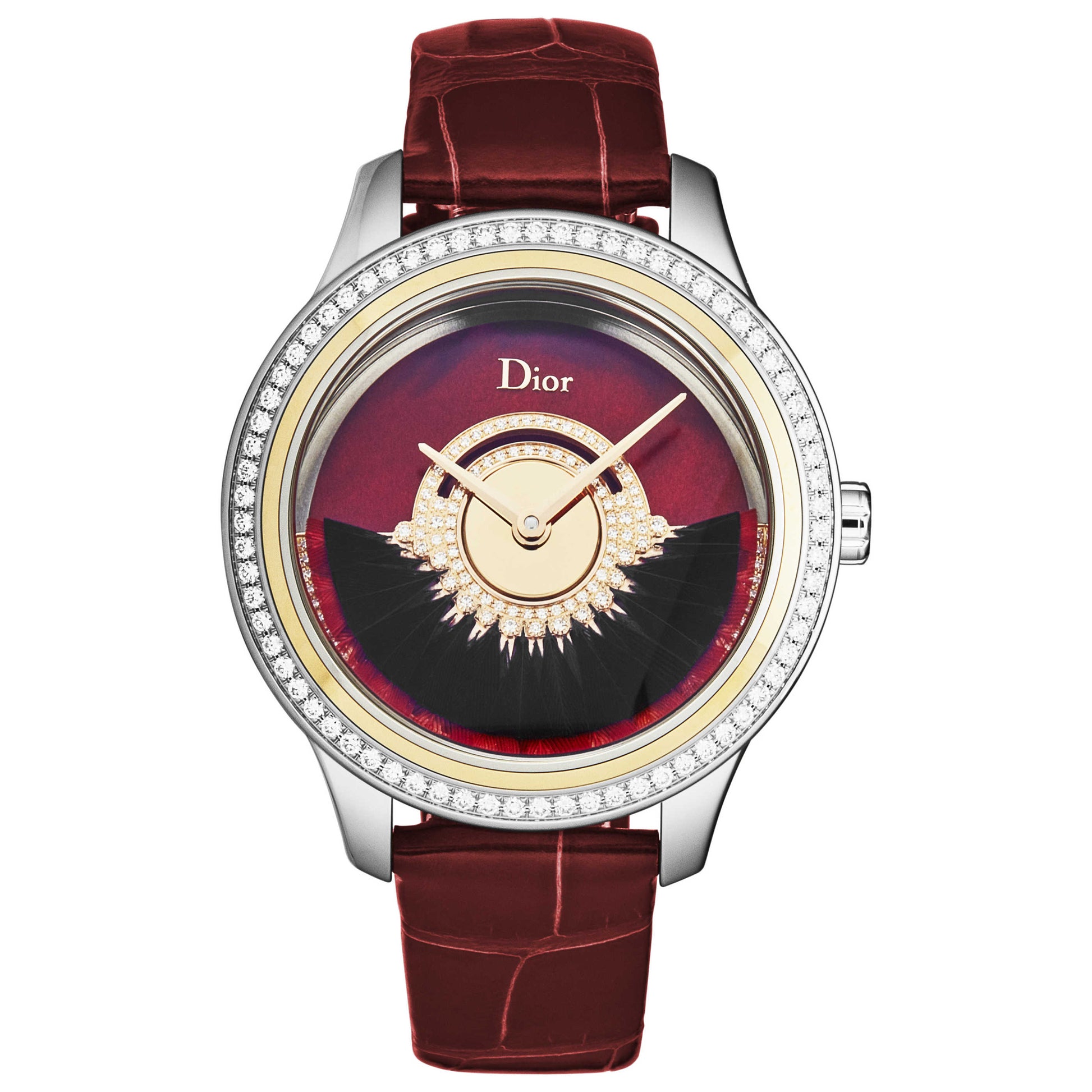 Front view of Christian Dior Grand Bal Women's Automatic Watch CD153B2X1002