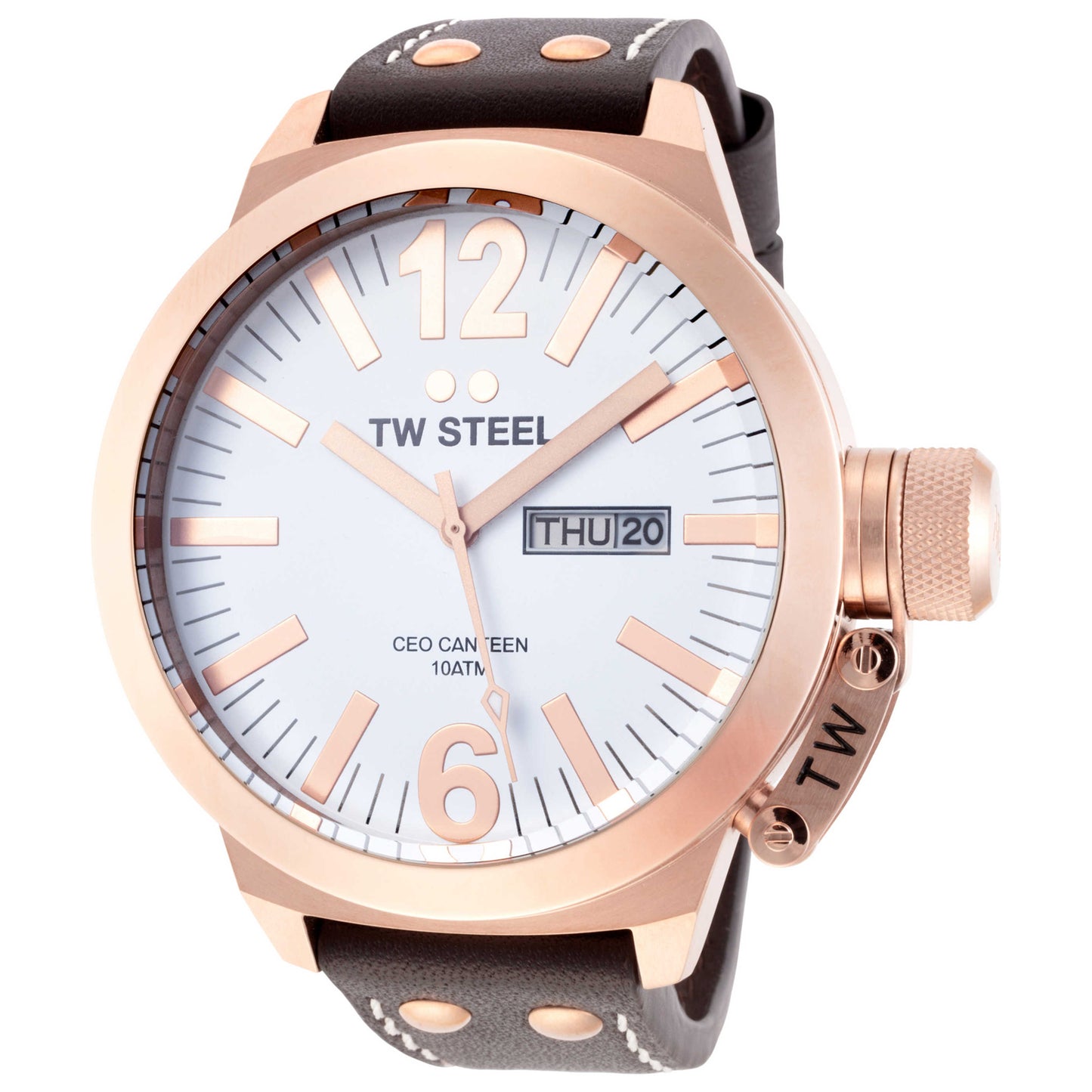 Front view of TW Steel Analog Men's Quartz Watch CE1018