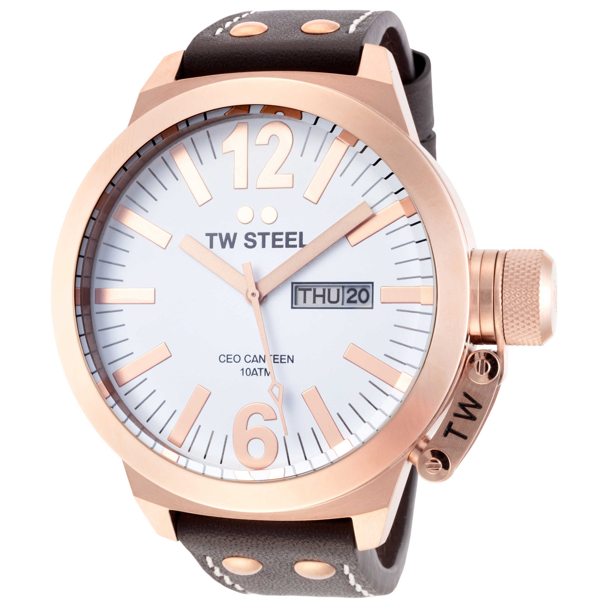 Front view of TW Steel Analog Men's Quartz Watch CE1018