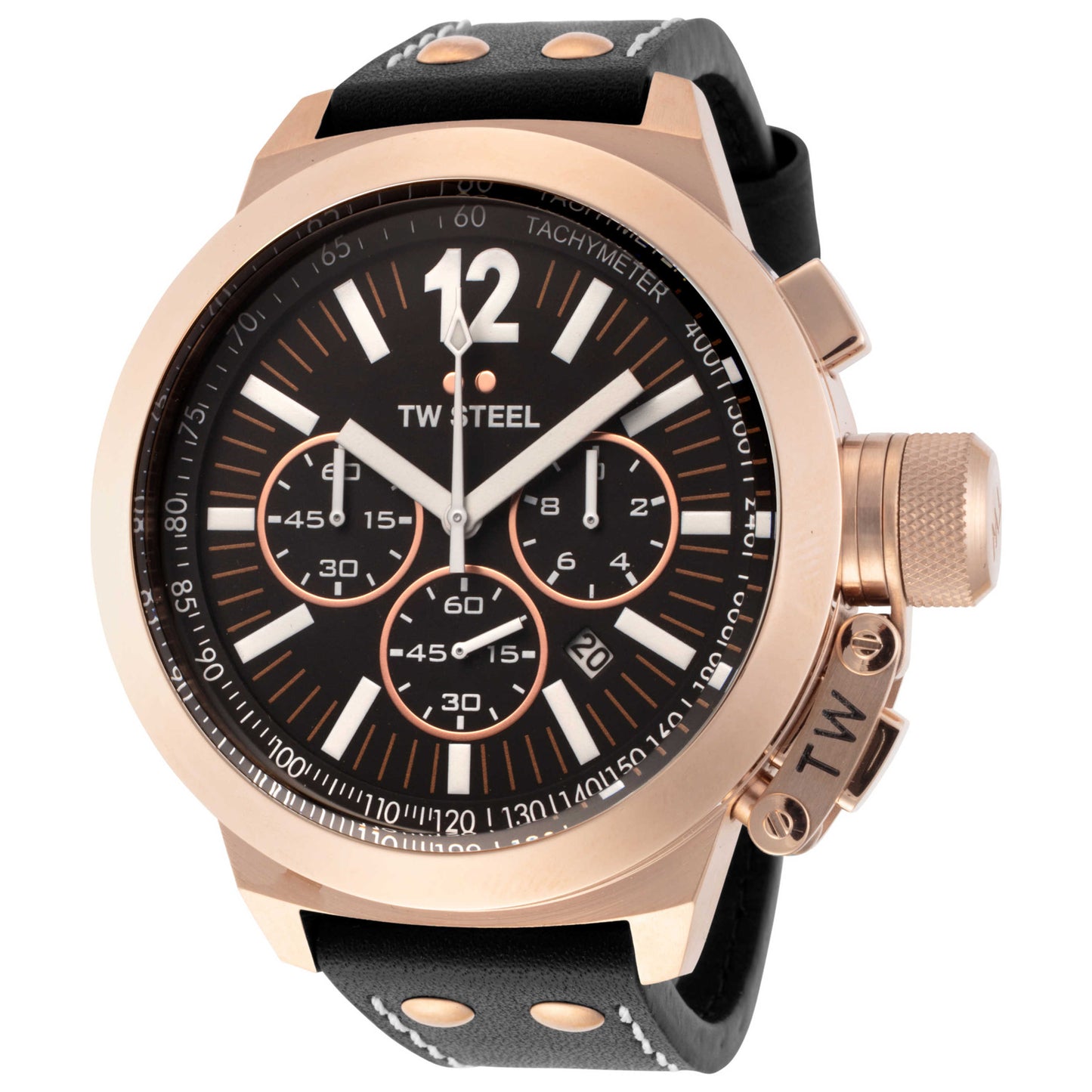 Front view of TW Steel Analog Men's Quartz Watch CE1024