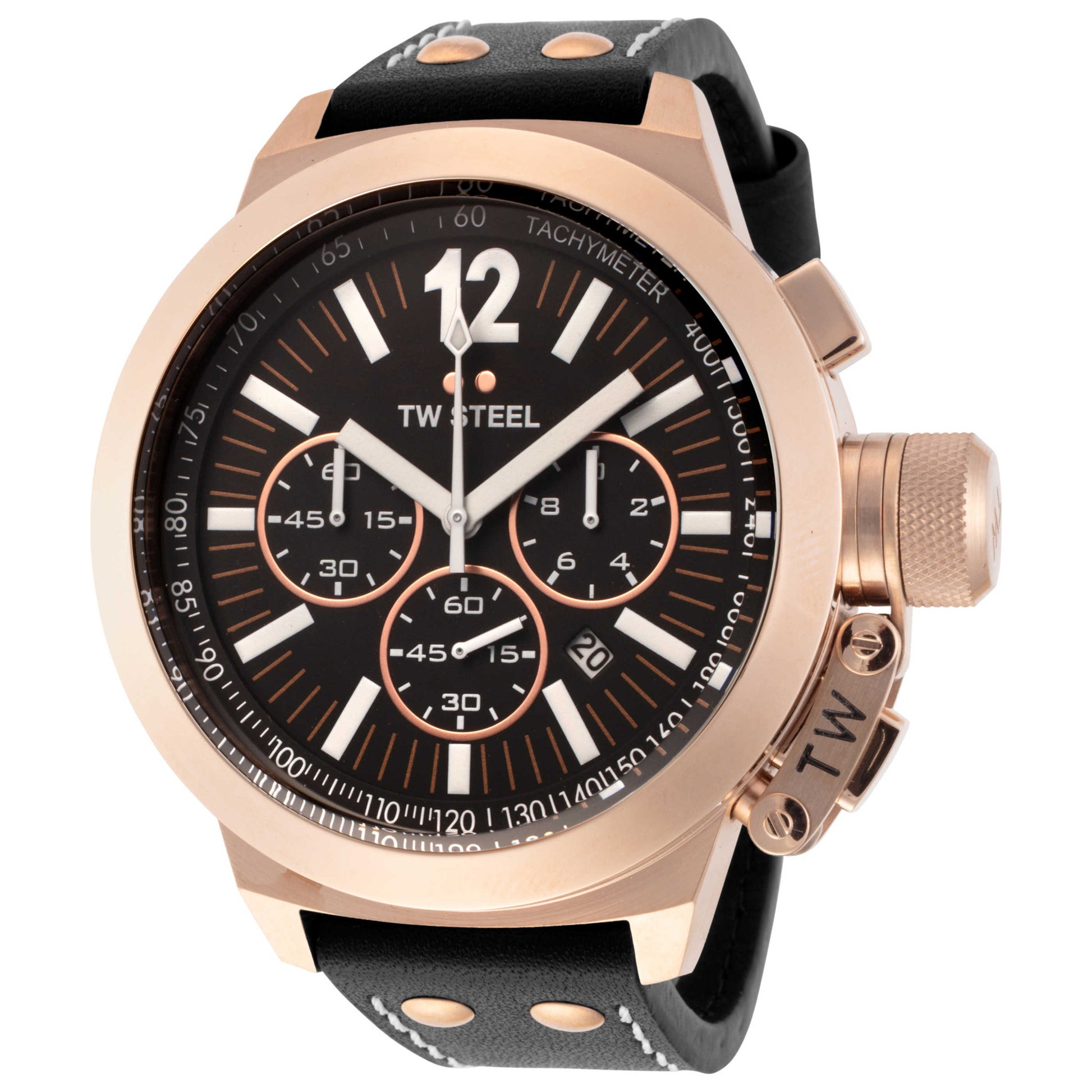 Front view of TW Steel Analog Men's Quartz Watch CE1024