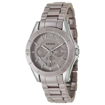 Front view of Fossil Riley Women's Japanese Quartz (Battery-Powered) Watch CE1065