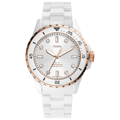 Front view of Fossil FB-01 Women's Quartz Watch CE1107
