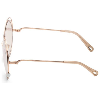 Left view of Chloe Carlina Women's Sunglasses CE114S-857